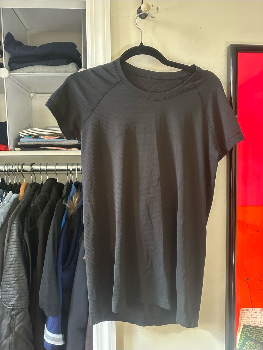 Lululemon Women’s Black Short-Sleeve Athletic Tee